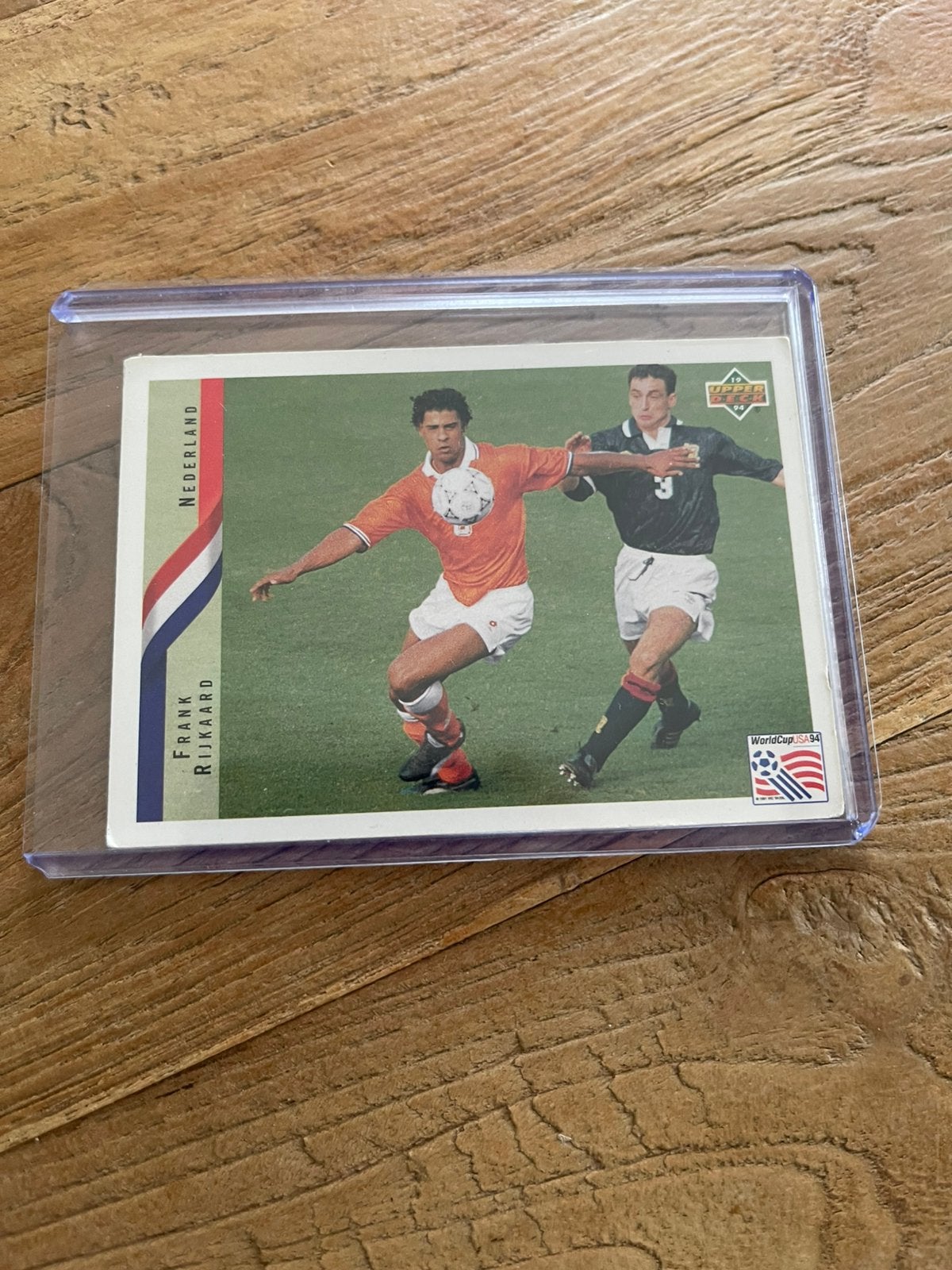 Frank Rijkaard Nederlands Elftal WK 1994 Upper deck, Ophalen of Verzenden, Zo goed als nieuw, Plaatje