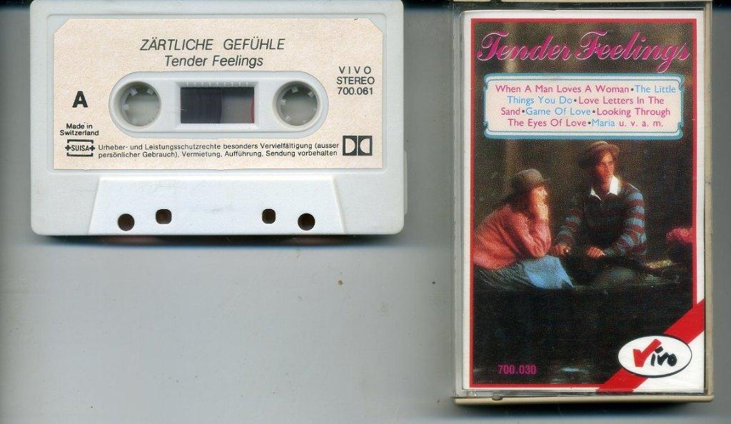 Tender Feelings 16 nrs cassette 1988 ZGAN, Ophalen of Verzenden, Zo goed als nieuw, Origineel, 1 bandje