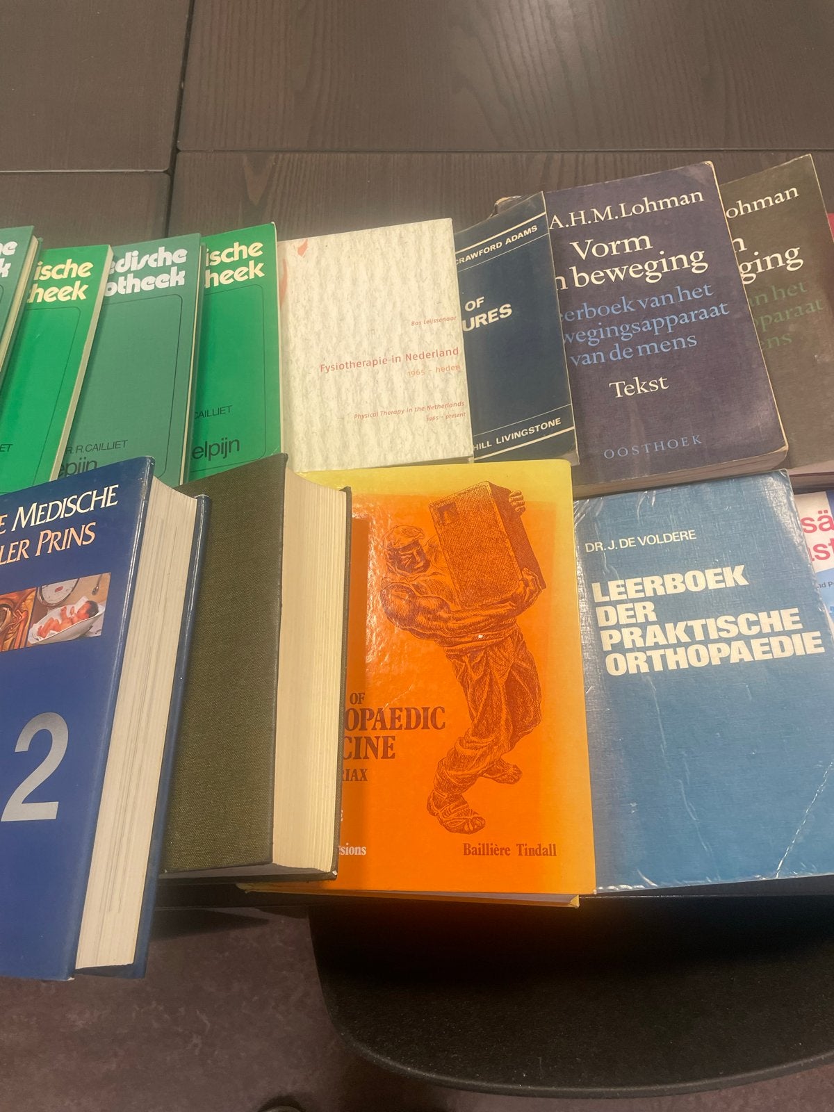 Collectie medische en fysiotherapie boeken, Boeken, Ophalen, Beta, Gelezen, HBO