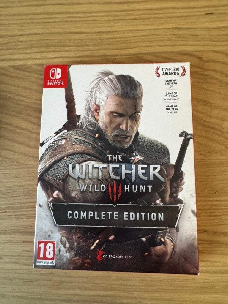 Witcher 3 Wild Hund complete edition Nintendo Switch, Avontuur en Actie, Vanaf 18 jaar, 1 speler, Ophalen of Verzenden