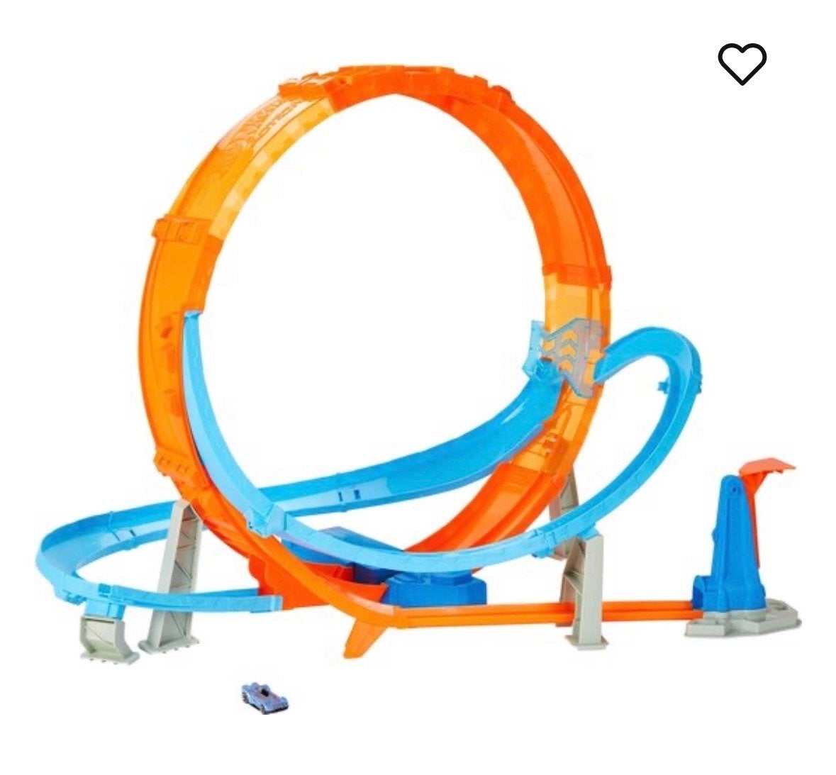 Hot Wheels looping baan, Ophalen, Met looping, Racebaan, Gebruikt