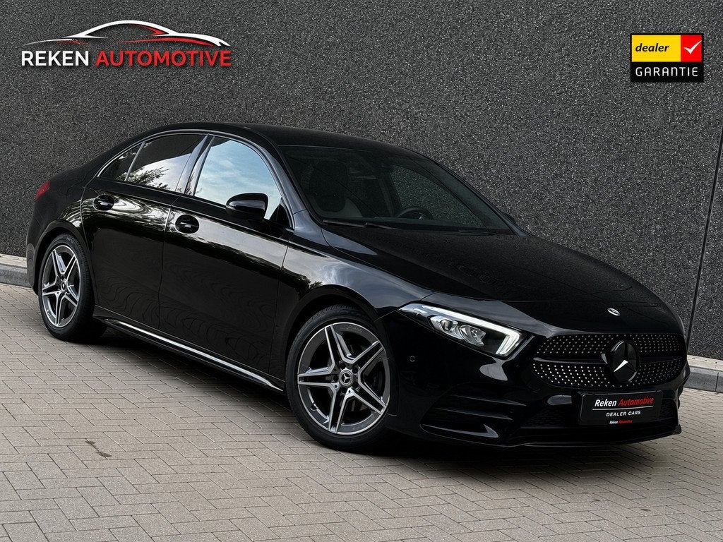 Mercedes-Benz A-klasse 200 AMG limo Edition Leer Nightpakket, Auto's, Mercedes-Benz, Bedrijf, Te koop, A-Klasse, ABS, Achteruitrijcamera