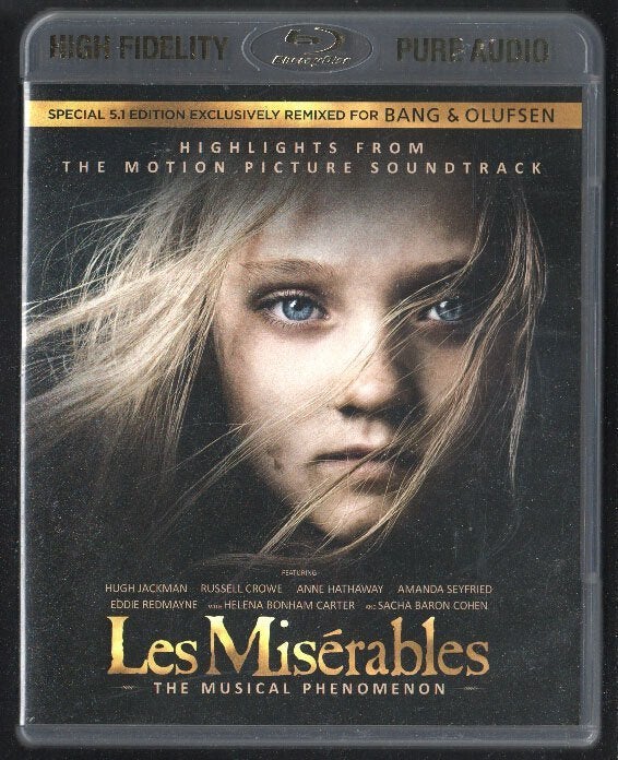 Les Misérables the Musical Phenomenon. AUDIO Blu-ray!, Muziek en Concerten, Alle leeftijden, Ophalen of Verzenden, Inclusief boekje