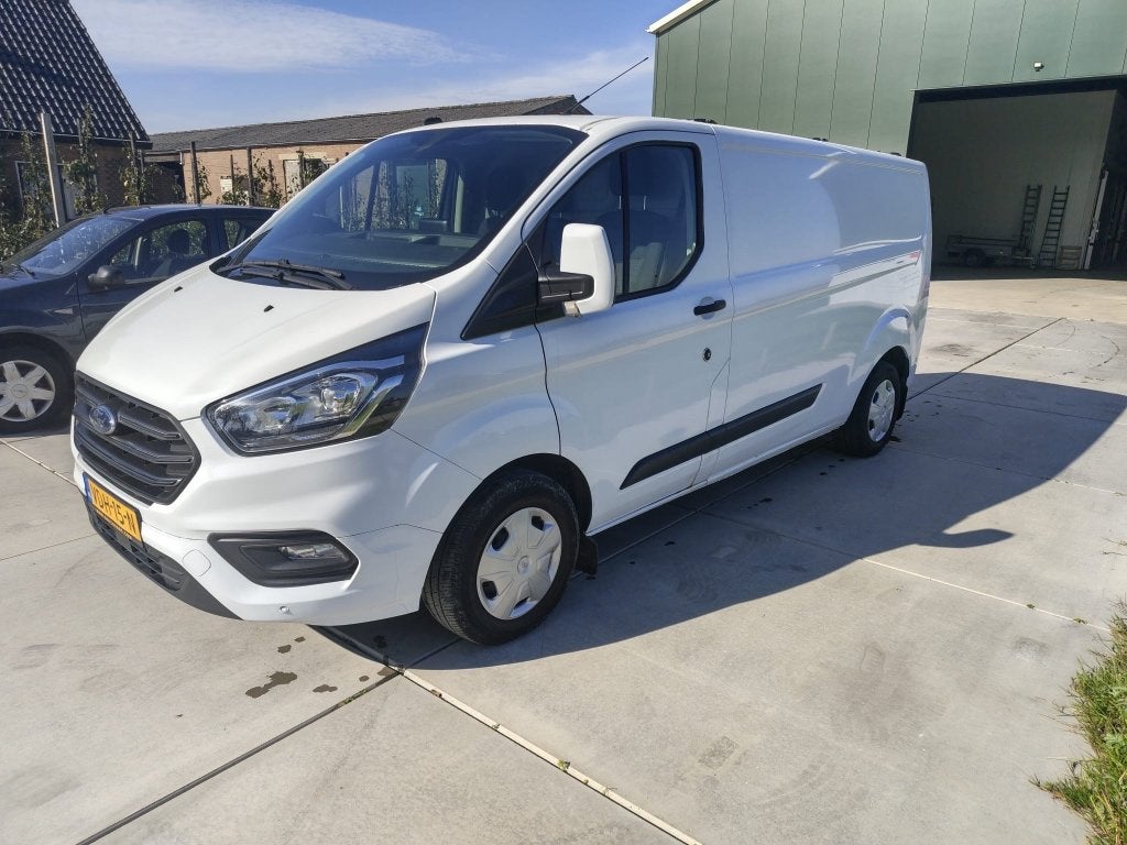 Ford Transit Custom GB 2.0 Tdci 105HP 300 L2h1 2019 Білий, Auto's, 1995 cc, Wit, Diesel, Particulier