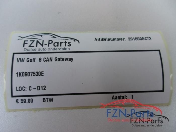 Gateway module Volkswagen Golf (22734236), Ophalen of Verzenden, Gebruikt