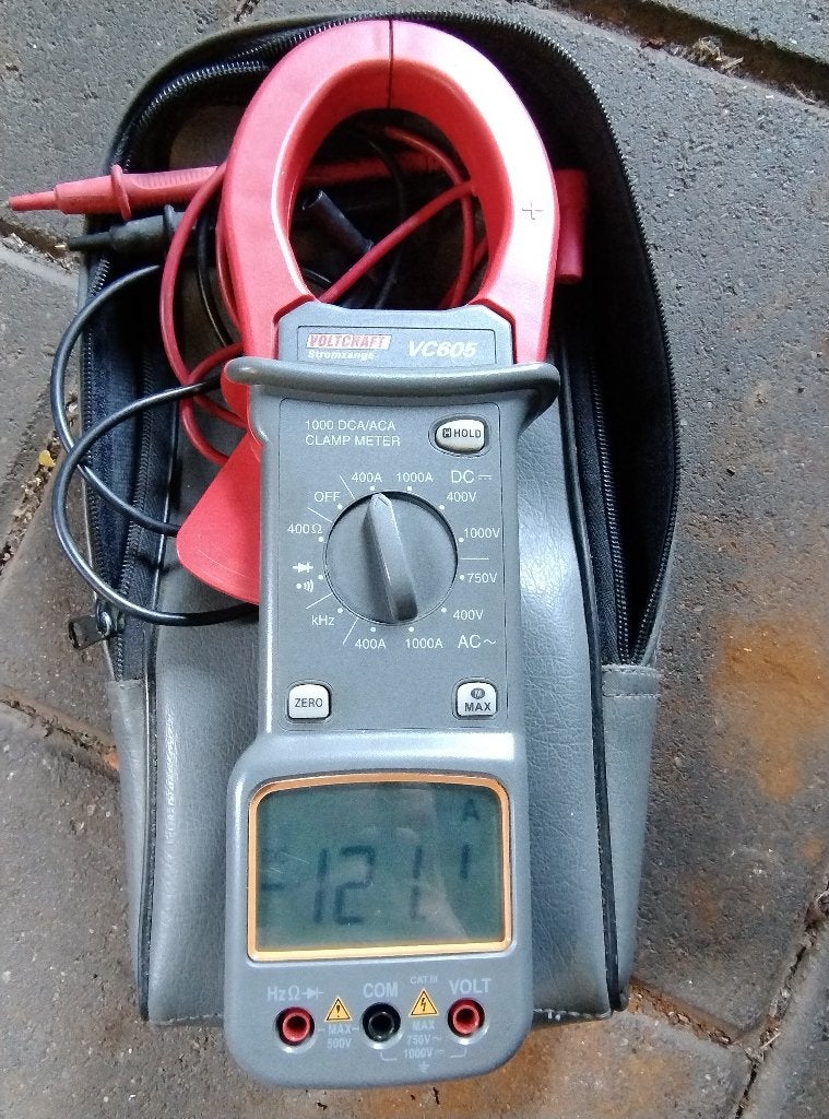 Voltcraft VC-605 Stroomtang, Ophalen of Verzenden, Gebruikt, Elektriciteit