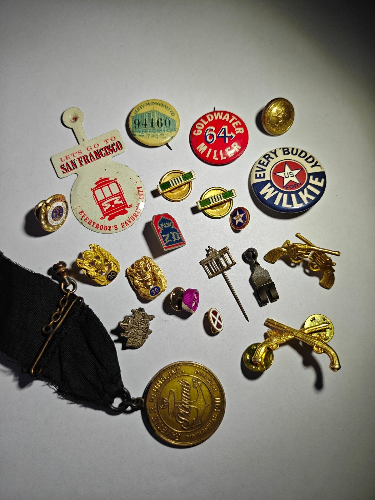 Varia Amerikaanse speldjes/pins, Ophalen of Verzenden, Gebruikt, Overige onderwerpen