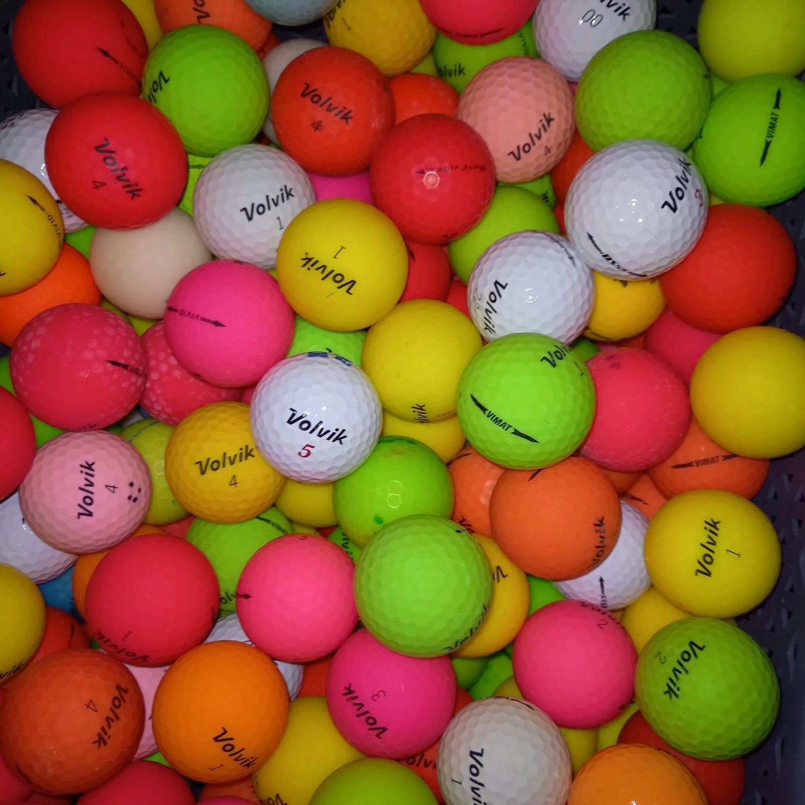 Volvik vimat AAAA golfballen - 100 stuks, Sport en Fitness, Golf, Ophalen of Verzenden, Gebruikt, Bal(len), Overige merken
