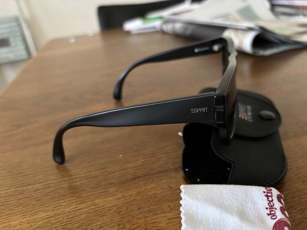 Vintage Zonnebril, Overige merken, Zonnebril, Zwart, Nieuw