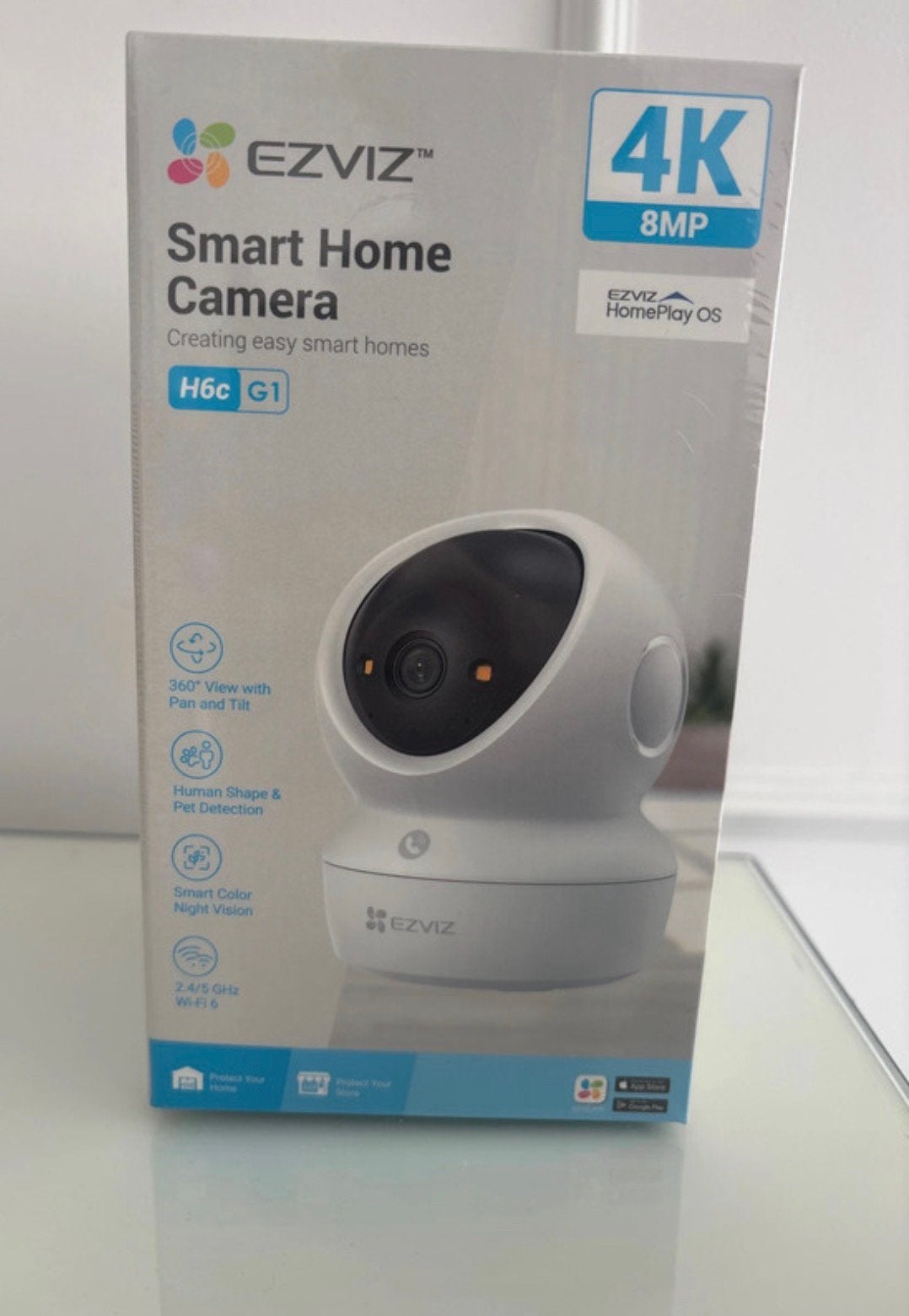Smart home camera 4K, Ophalen of Verzenden, Nieuw