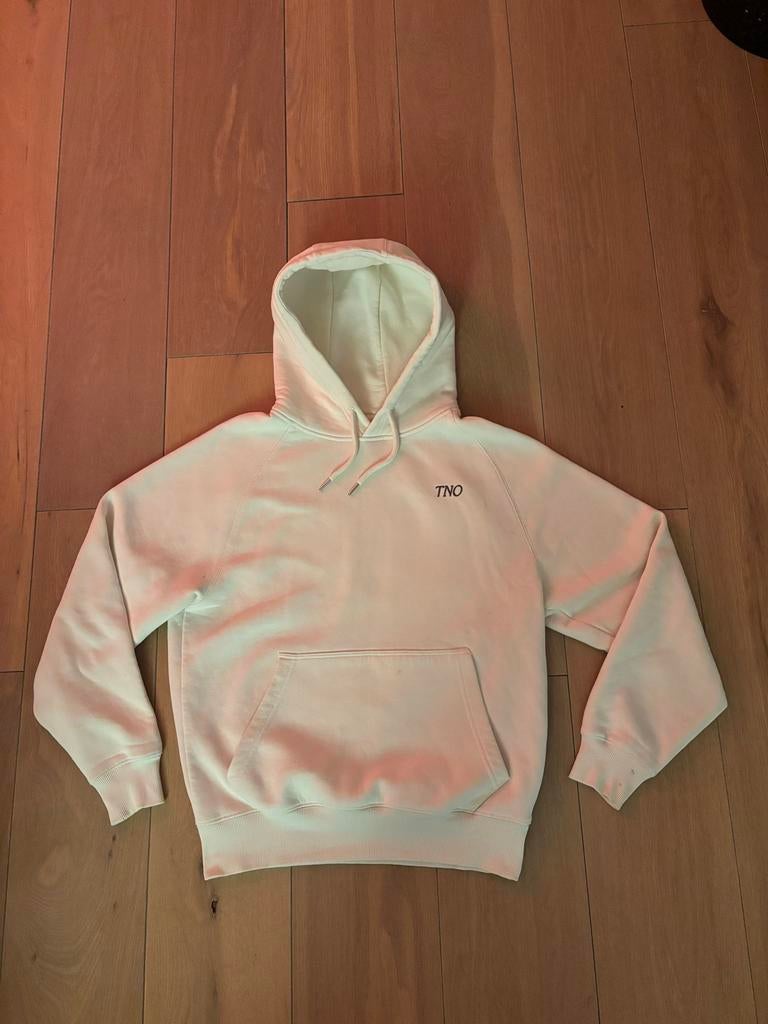 TNO Hoodie - Crème - Maat S, Kleding | Heren, Verzenden, Zo goed als nieuw, Maat 46 (S) of kleiner, Beige