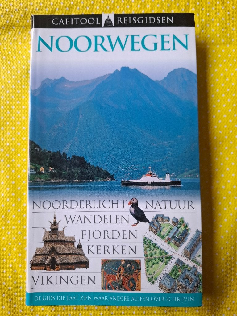 Capitool Reisgids Noorwegen - Ontdek de Fjorden en Natuur, Boeken, Reisgidsen, Capitool, Europa, Ophalen of Verzenden, Reisgids of -boek