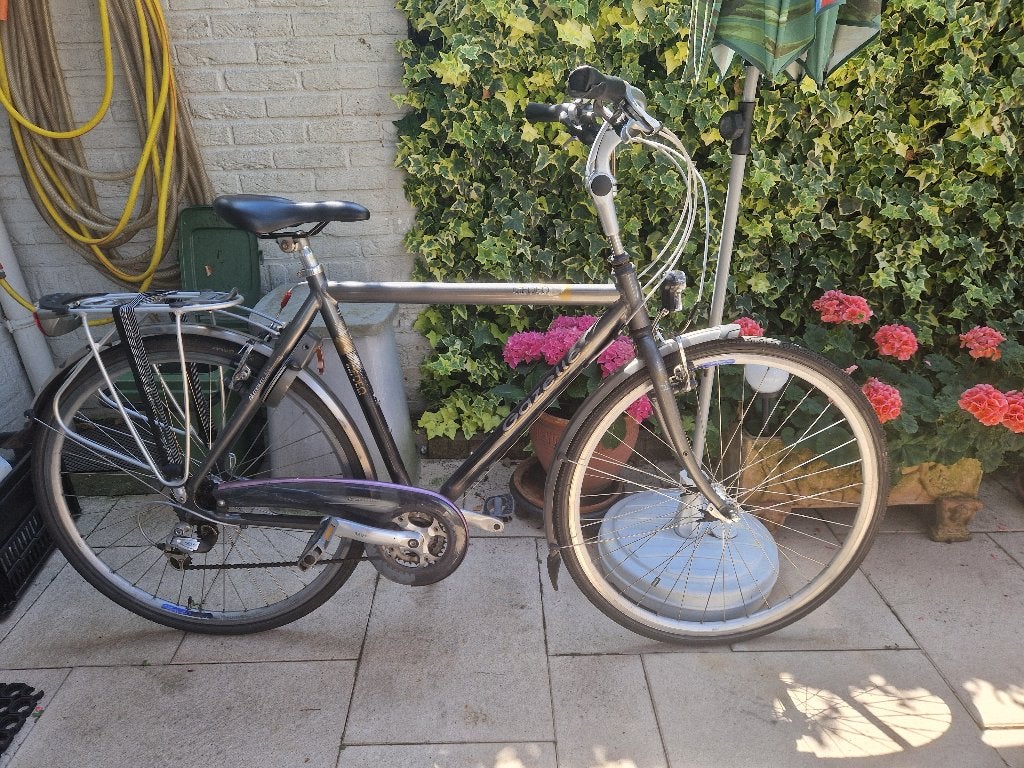 'Mooie Gazelle Herenfiets type Medeo, Fietsen en Brommers, Ophalen, Velgrem, Zo goed als nieuw, 57 tot 61 cm