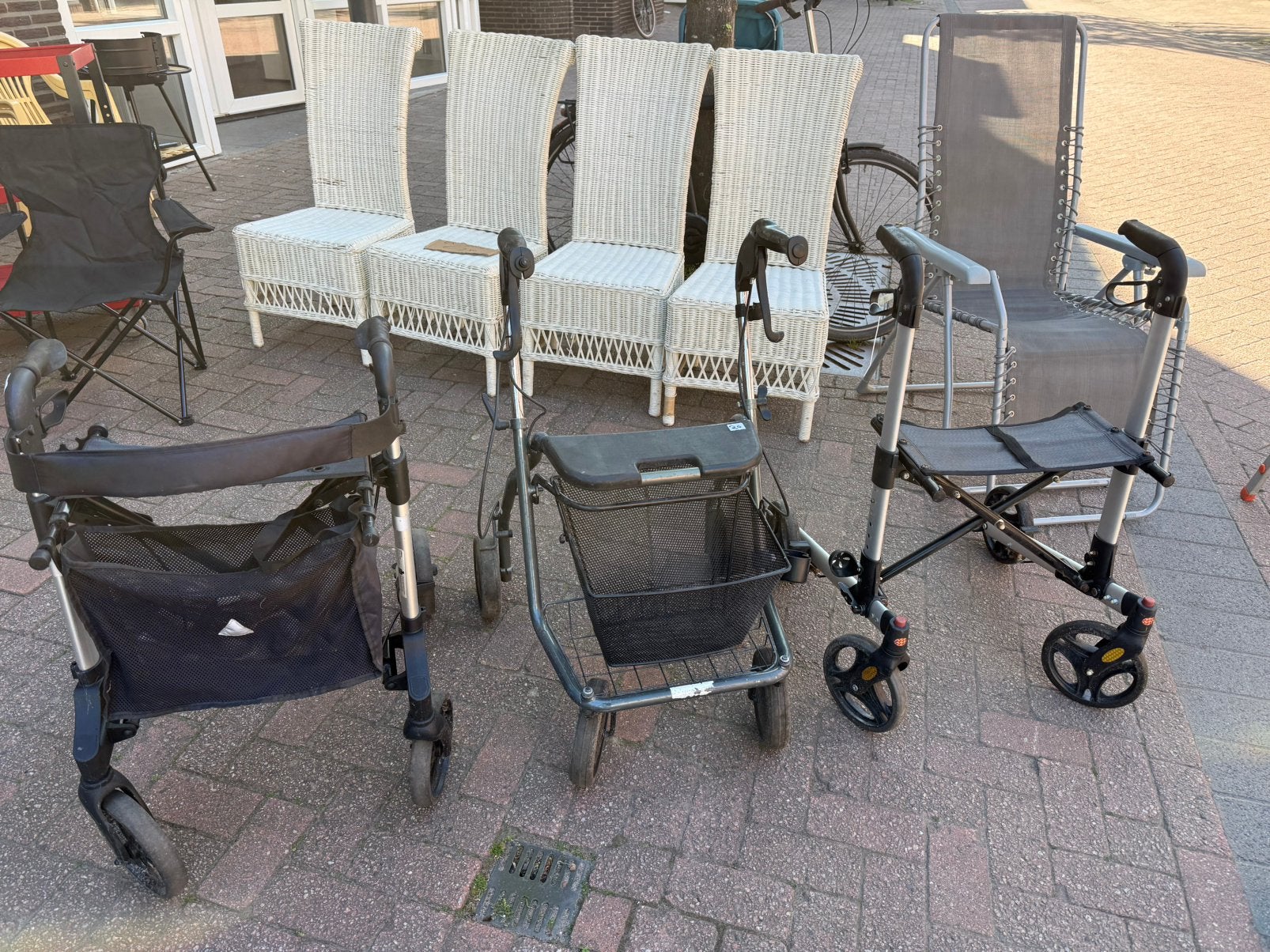 Partij rollators, Ophalen of Verzenden, Lichtgewicht, Zo goed als nieuw