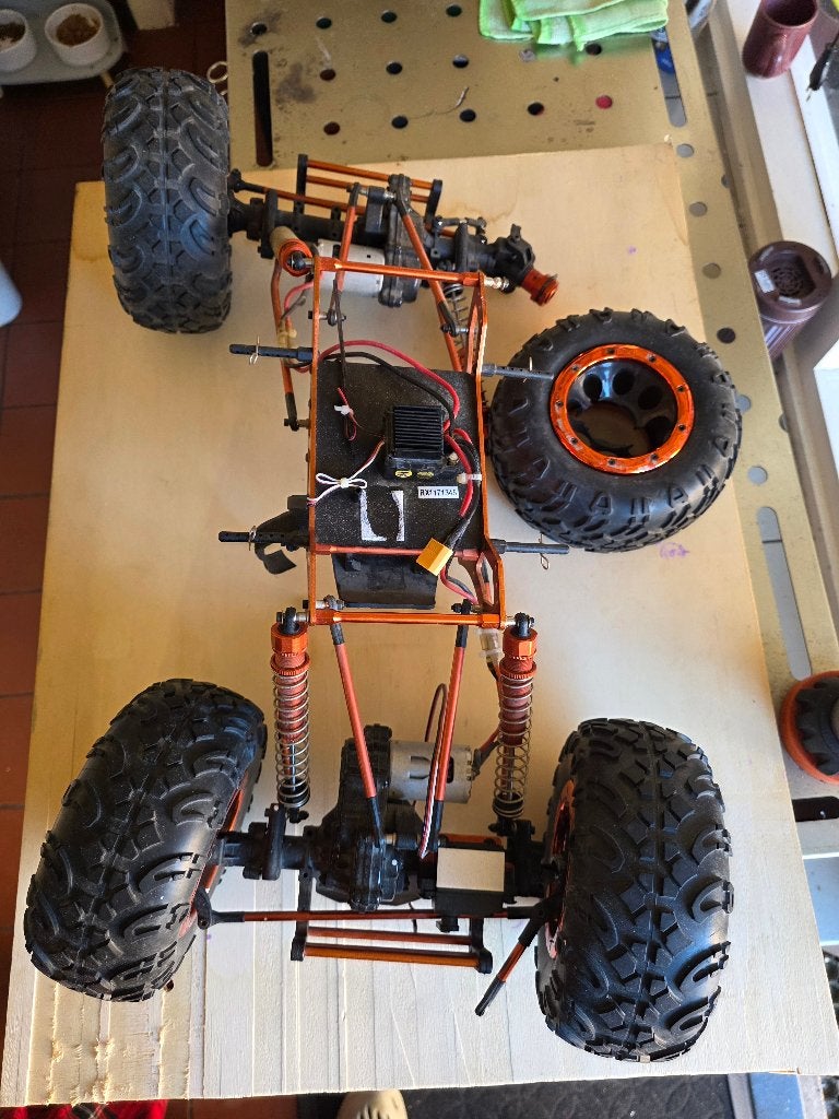 HSP Rock Crawler 1/8, Hobby en Vrije tijd, Gebruikt, Auto offroad, Schaal 1:8, Ophalen