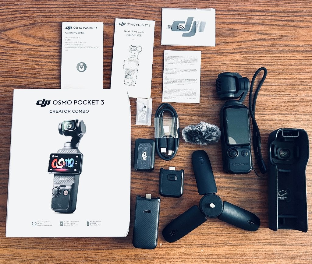 DJI Osmo Pocket 3 Creator Combo PLUS EXTRAS, Overige merken, Overige soorten, Zo goed als nieuw, Camera