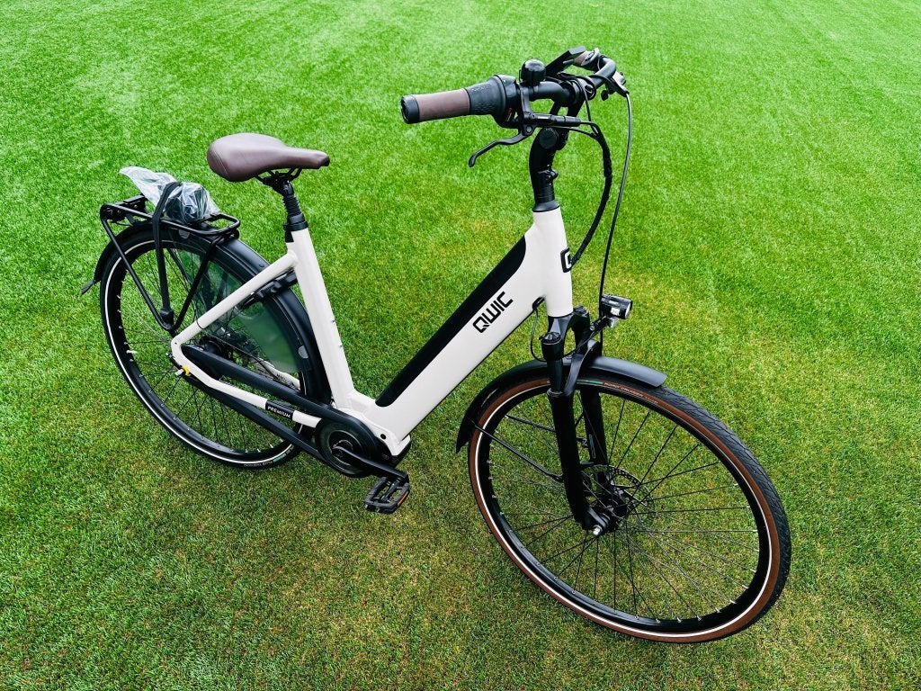 Qwic premium MN7+ elektrische damesfiets middenmoter, Niet ingevuld, Qwic, Gebruikt, Niet ingevuld