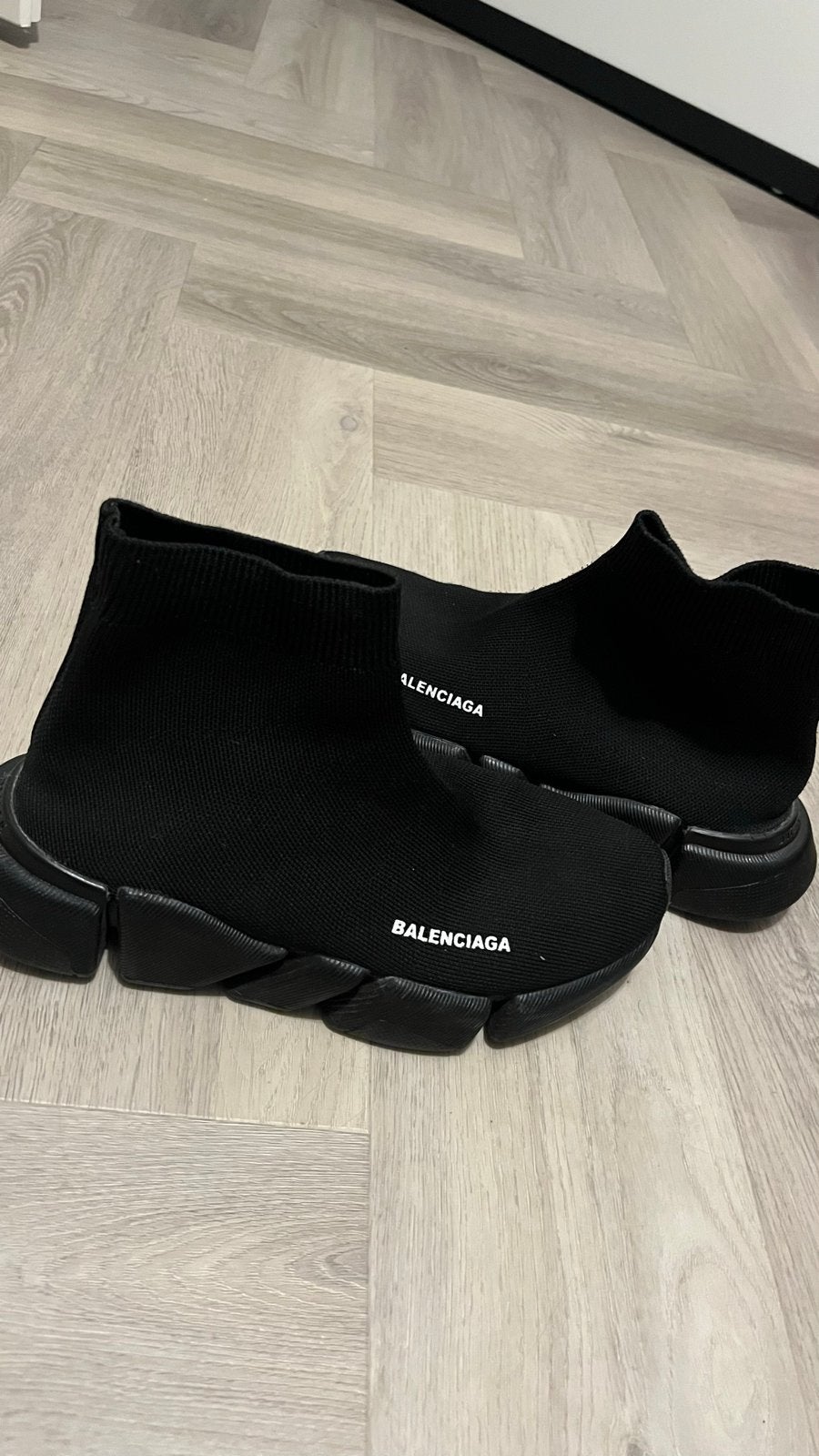 Balenciaga Speed Trainer Zwart - Maat 41, Ophalen, Gedragen, Zwart, Sneakers of Gympen