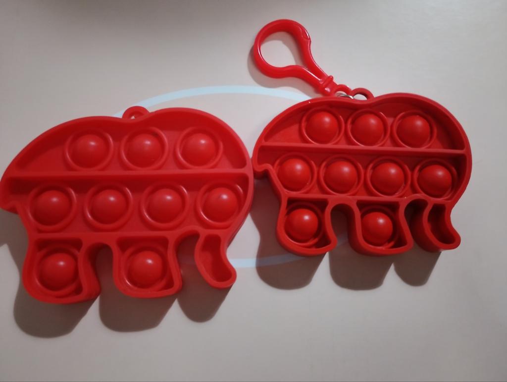 Pop It Olifant Fidget Speeltje - Rood, Ophalen of Verzenden, Nieuw