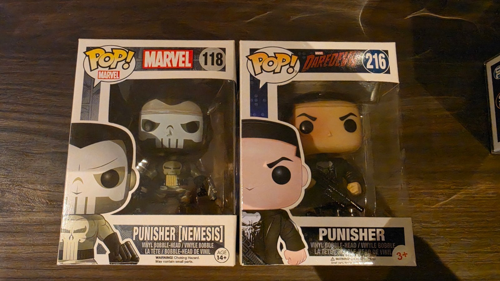 Lot van 2 The Punisher Funko Pops - Nieuw in doos!, Ophalen of Verzenden, Nieuw