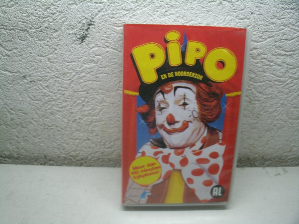 vhs 174a pipo en de noorderzon 100 min, Cd's en Dvd's, Alle leeftijden, Ophalen of Verzenden, Zo goed als nieuw