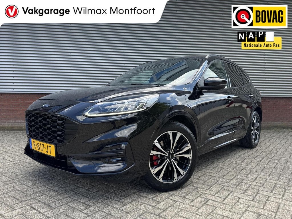 Ford Kuga 2.5 PHEV ST-Line|Winterpack|B&O|half-Leder|Cruise|, Auto's, Ford, Gebruikt, 4 cilinders, Zwart, Plug-in hybride
