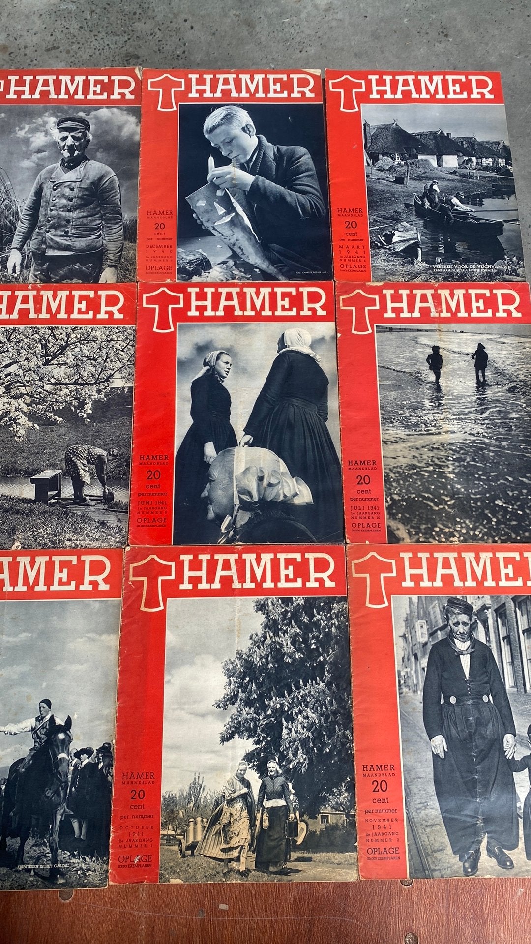 Hamer Maandblad - Oude Jaargangen (1940-1941), Boeken, Ophalen of Verzenden, Gelezen, Overige typen