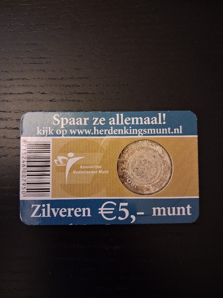 Belastingdienst Vijfje, Ophalen of Verzenden, Koningin Beatrix, Euro's, Losse munt
