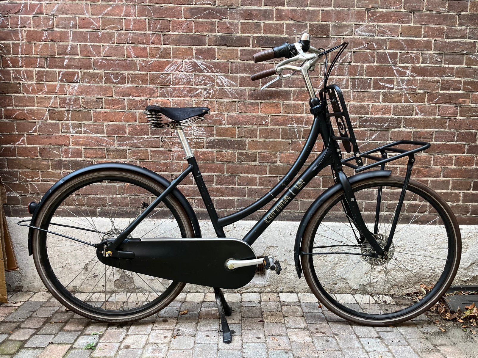 Cortina U4 Transport 28 inch 7 speed, opknapper, Gebruikt, Cortina U4, Handrem, Trommelrem