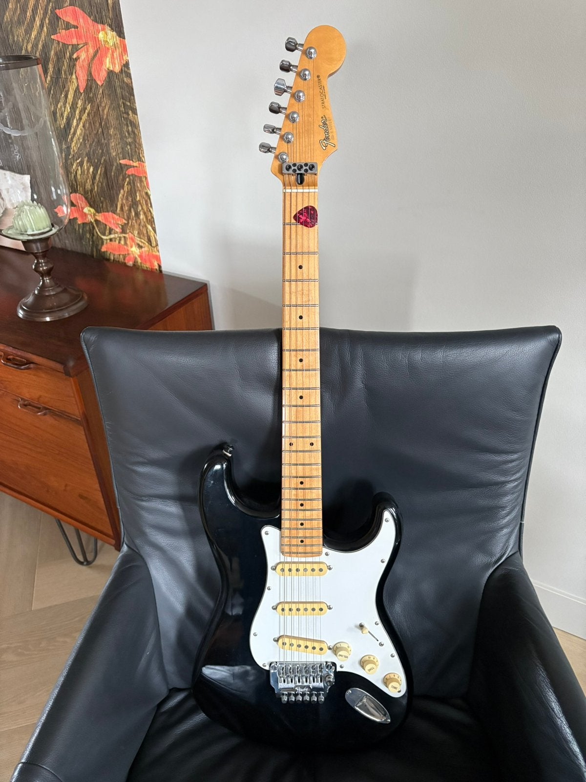 Fender Stratocaster Japan E-serie ( ruil ? ), Ophalen of Verzenden, Zo goed als nieuw, Solid body, Fender