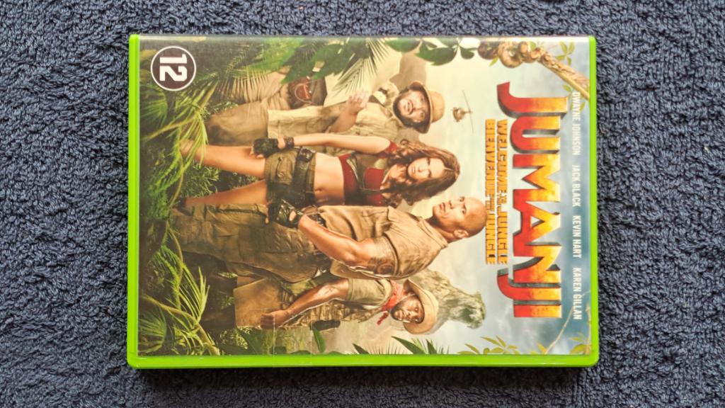 Jumanji "Dwayne Johnson, Jack Black", Alle leeftijden, Ophalen of Verzenden, Zo goed als nieuw