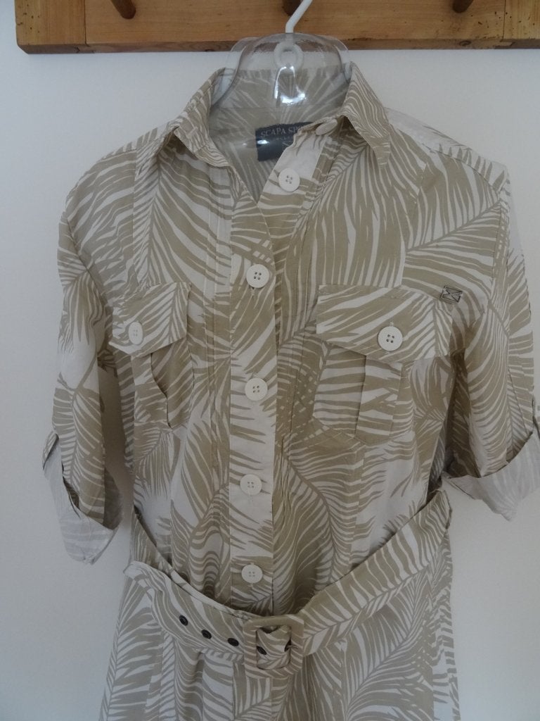Scapa safarijurk mt 42 - katoen, Scapa, Verzenden, Beige, Maat 42/44 (L)
