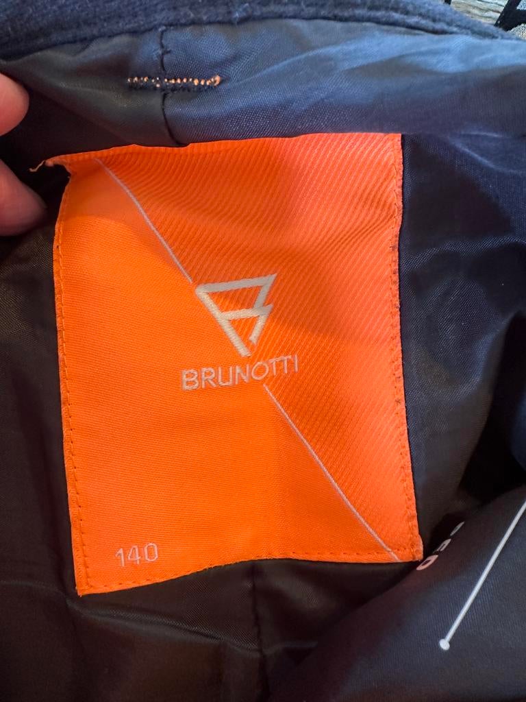 Oranje Brunotti skibroek maat 140, Ophalen of Verzenden, Gebruikt, Kind, Wetsuit