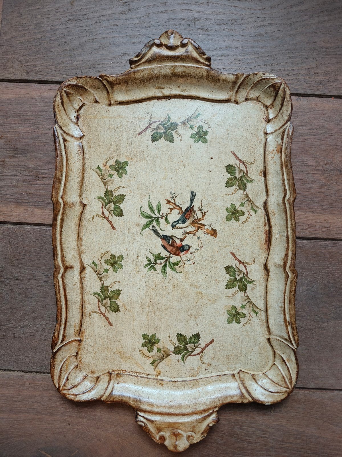 Brocante dienbladen, Ophalen of Verzenden
