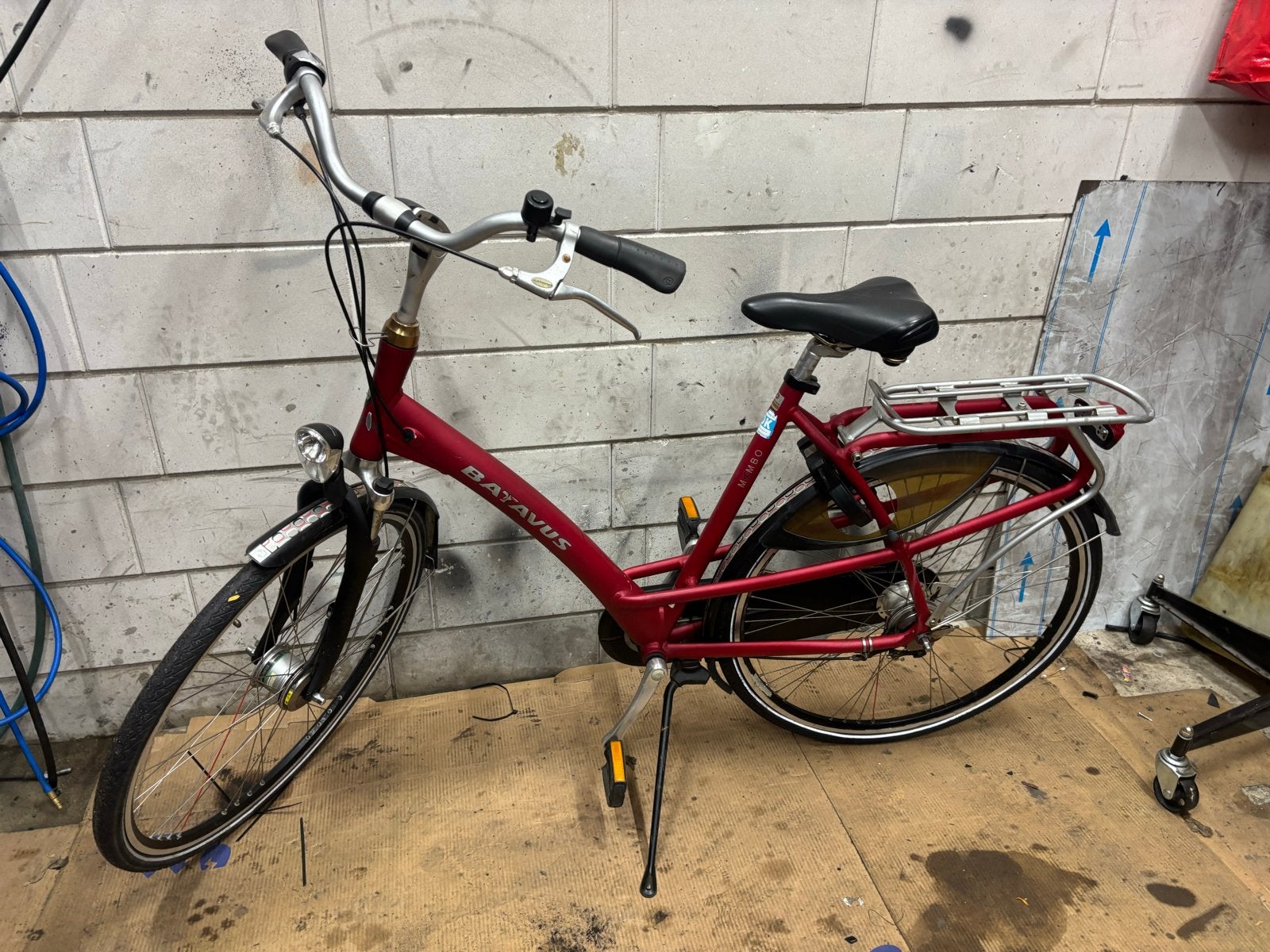 Hele nette Batavus damesfiets, werkt perfect, Velgrem, Versnellingen, Batavus, Ophalen of Verzenden