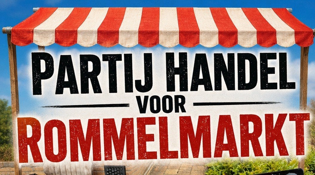 partij handel voor rommelmarkt, Ophalen