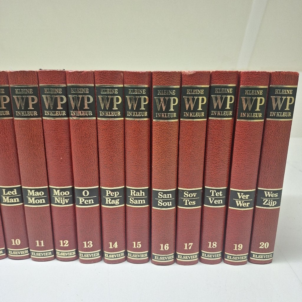 Encyclopedie de kleine WP in kleur Winkler Prins, 20 delig, Ophalen of Verzenden, Zo goed als nieuw, Algemeen, Complete serie