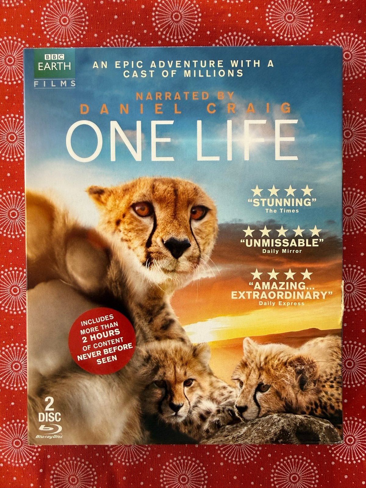 BBC Earth Films: One Life Blu-ray (Daniel Craig), Documentaire, Alle leeftijden, Nederlands, Documentaire en Educatief