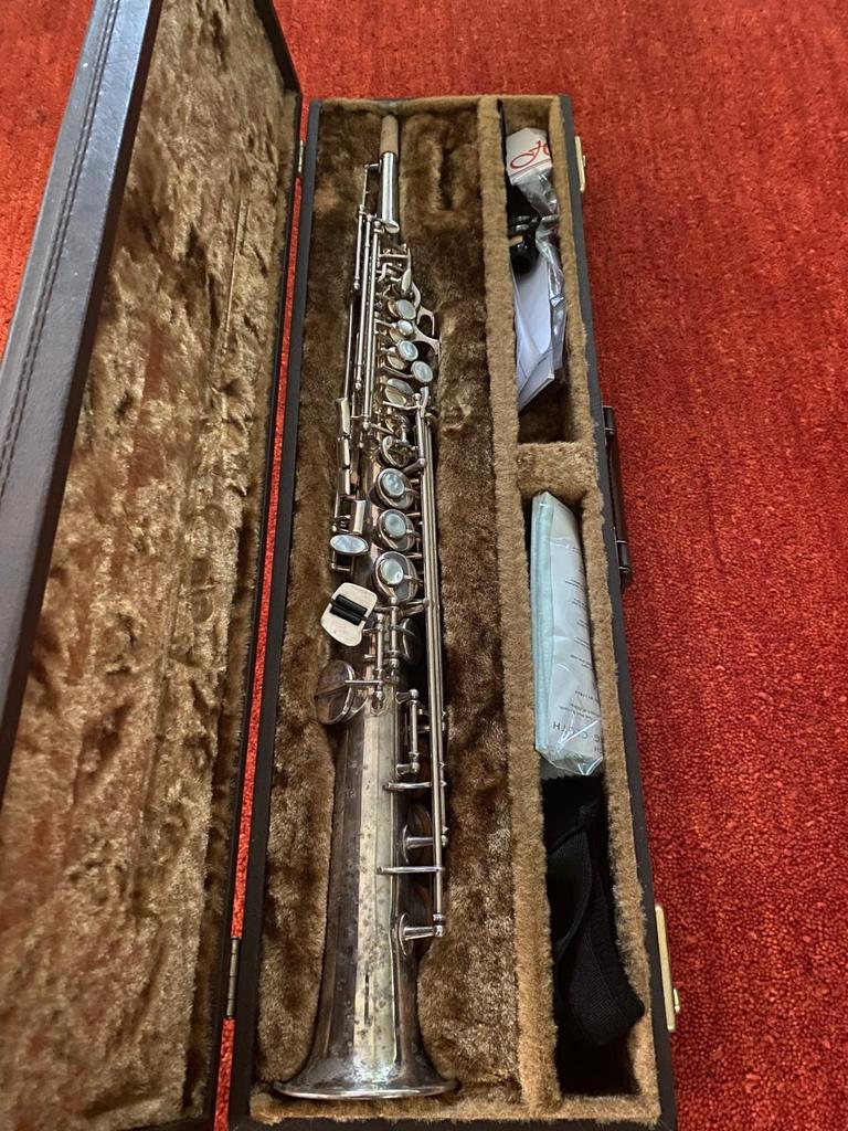 Selmer Paris SA Super Action 80 Sopraansaxofoon - 1984, Ophalen of Verzenden, Gebruikt, Sopraan, Met koffer