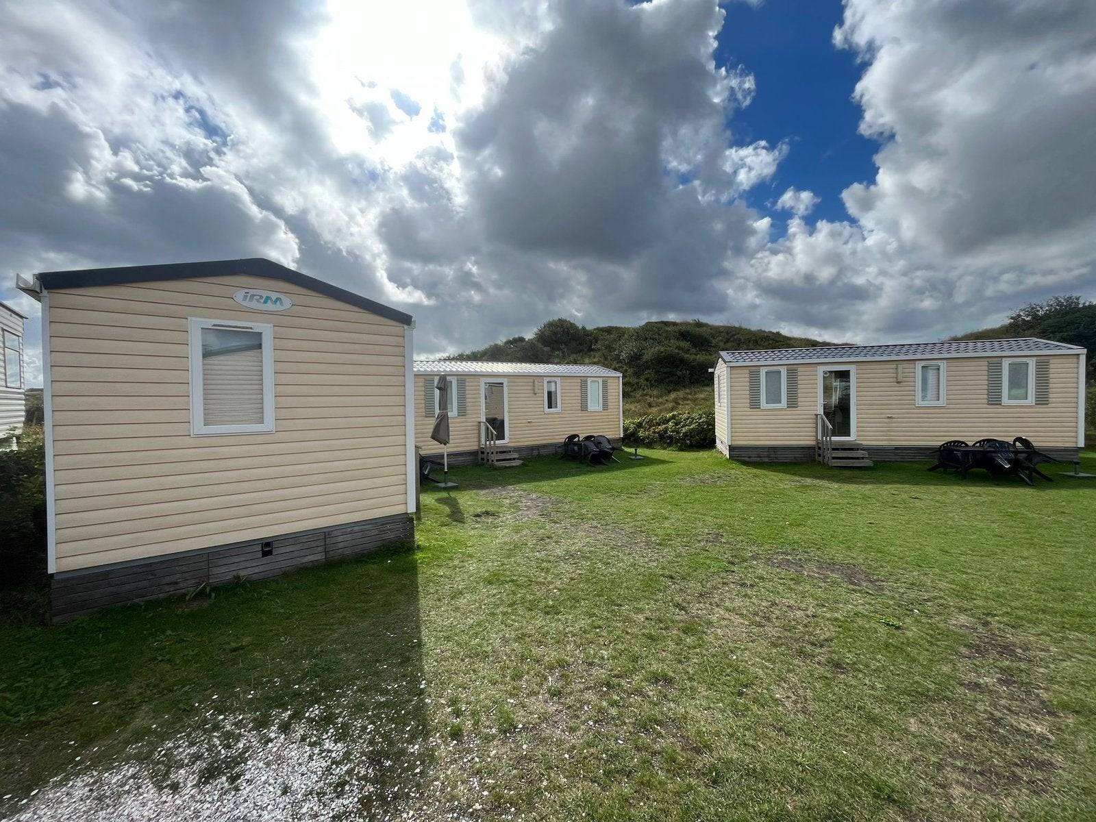 4 stuks winterharde chalets volledig kunststof, Tot en met 4