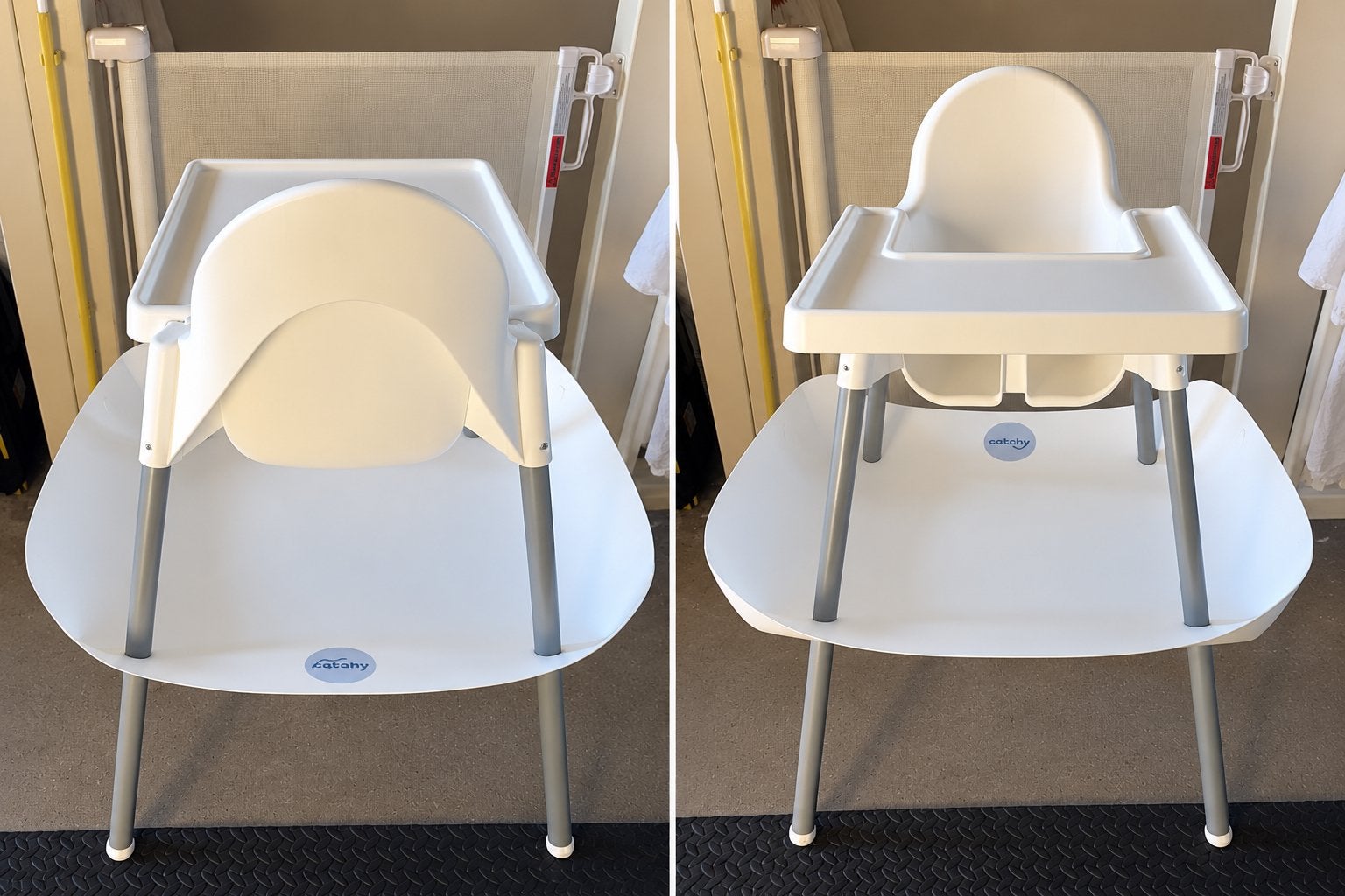 Ikea kinderstoel met Catchy opvangbak, Ophalen, Gebruikt, Overige typen