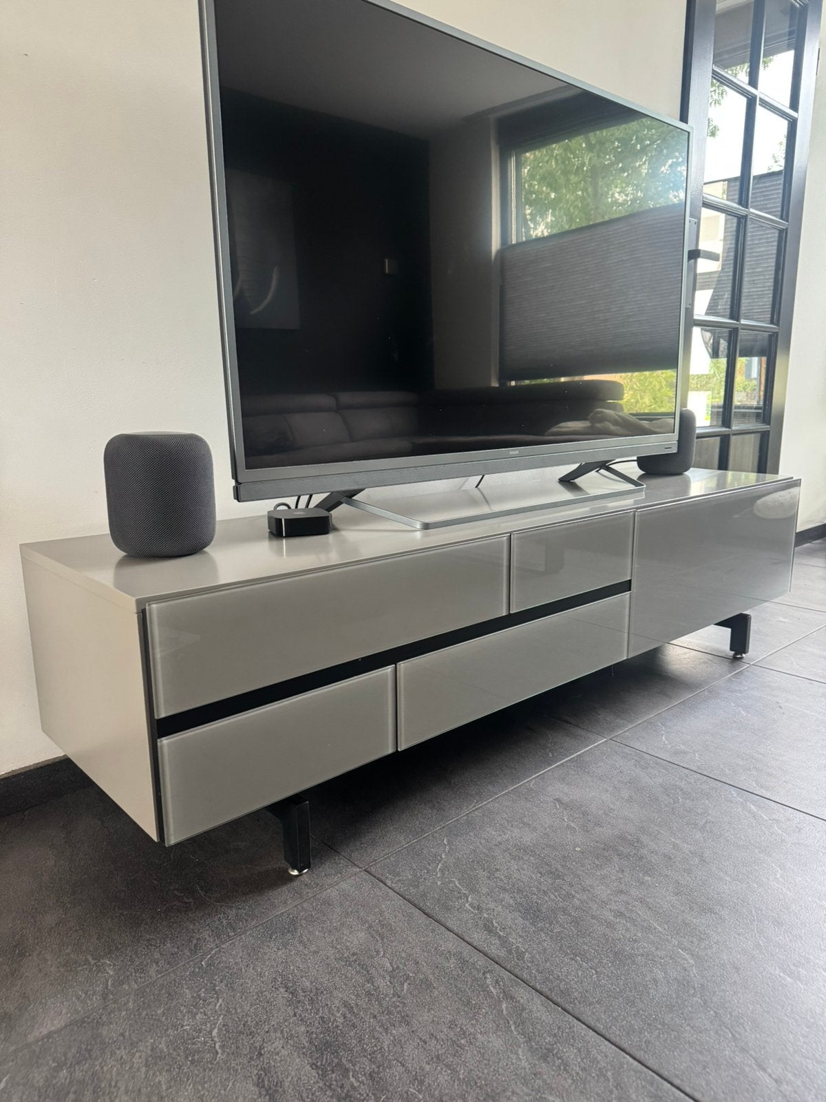 Televisiemeubel 170cm van Xooon passend bij dressoir, Huis en Inrichting, Kasten | Televisiemeubels, Ophalen, Gebruikt, 150 tot 200 cm