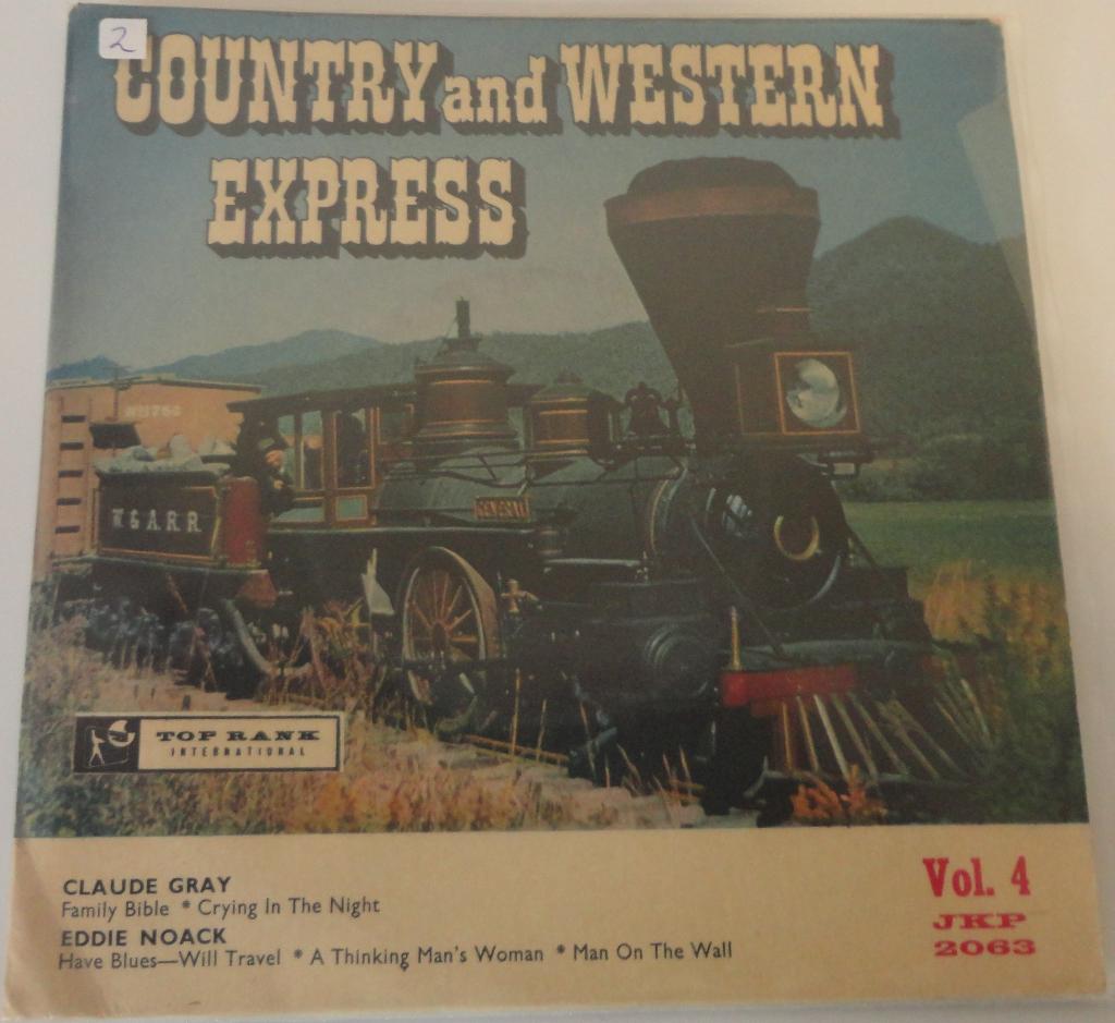 Country and Western Express -Vol-4, Gebruikt, 7 inch, Single, Ophalen of Verzenden