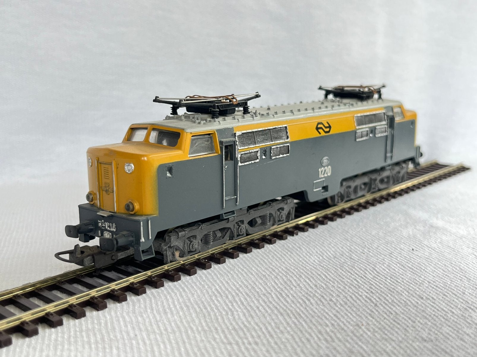 Lima 8024L NS 1220 elektrische locomotief H0 (2), Hobby en Vrije tijd, Modeltreinen | H0, Gebruikt, Analoog, Ophalen of Verzenden