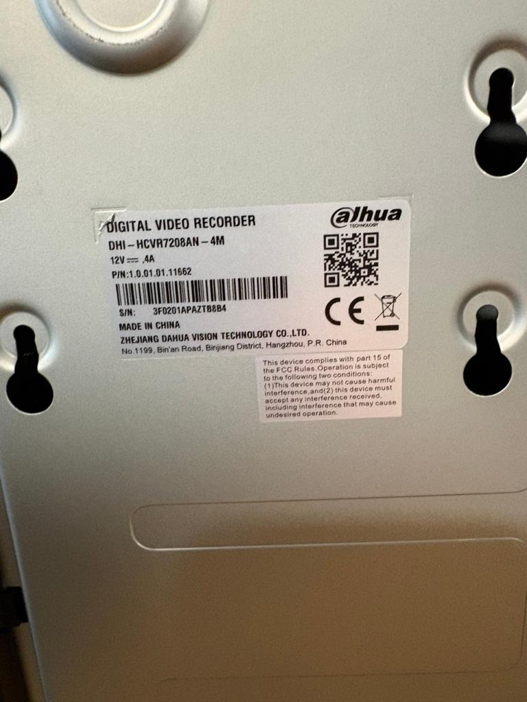 Dahua compeet camera systeem, Ophalen, Zo goed als nieuw
