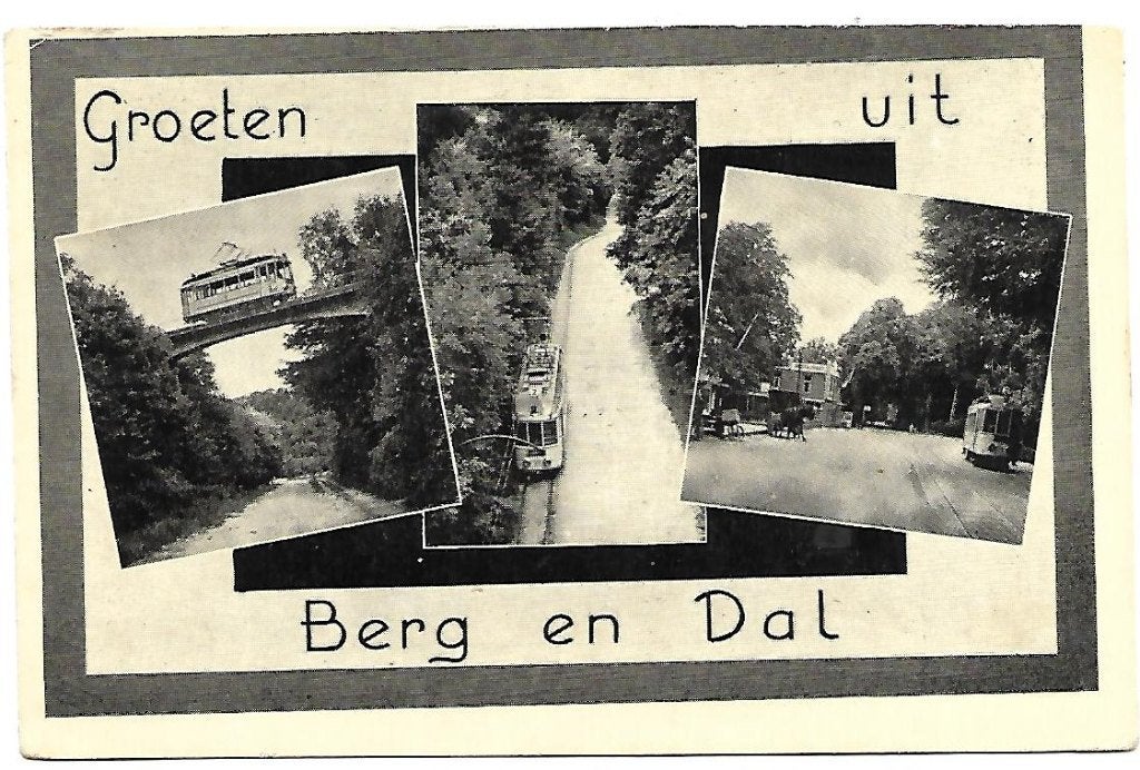 Berg en Dal, Ophalen of Verzenden, 1940 tot 1960, Gelopen, Gelderland