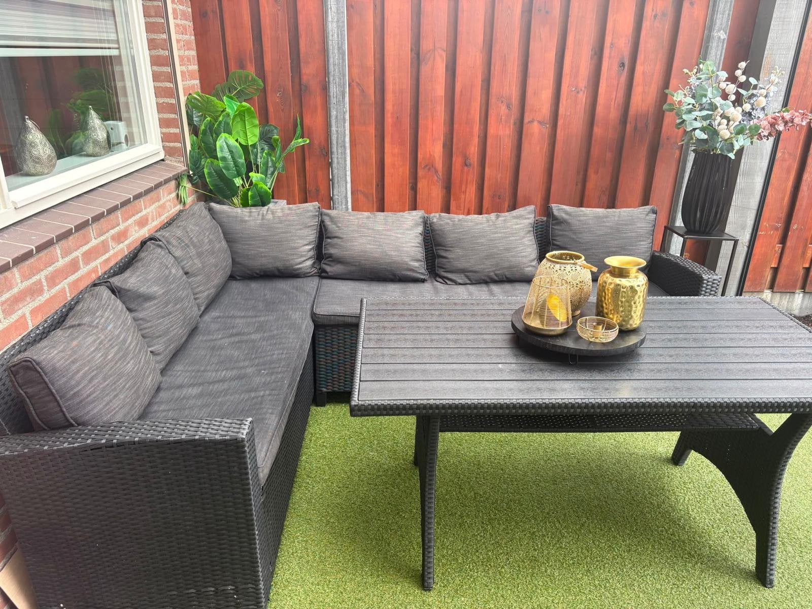 Te koop loungesete, Ophalen, Zo goed als nieuw