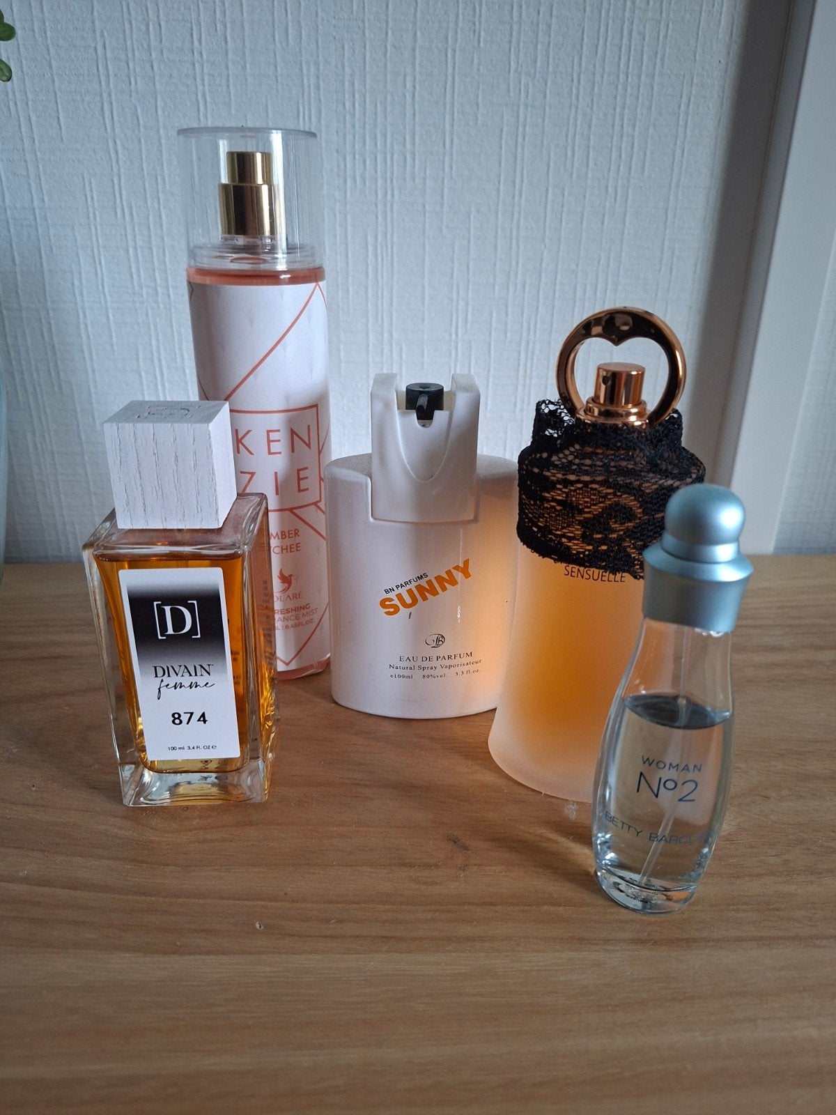 diverse parfums, Ophalen