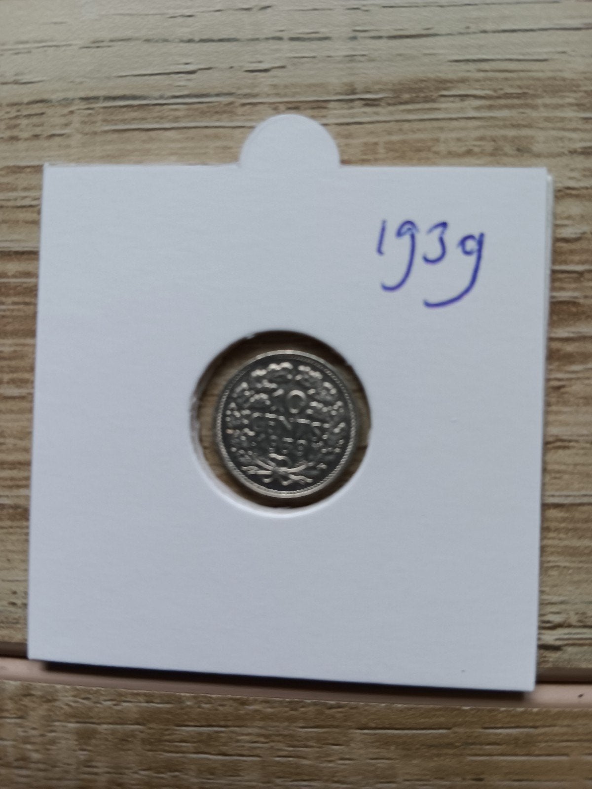 Nederlandse 10 Cent Munt 1939 - Koningin Wilhelmina, Postzegels en Munten, Munten | Nederland, Ophalen of Verzenden, Koningin Wilhelmina