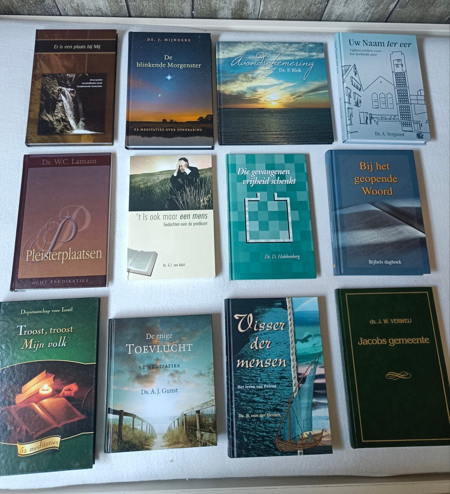 Ds. A.J. Gunst, P.Blok, J.W. Verweij, J.Mijnders, Lamain, Ophalen of Verzenden, Zo goed als nieuw